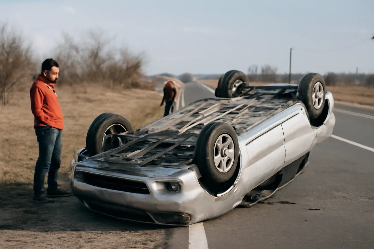 Accident rutier pe DN 51, o femeie rănită transportată la spitalul din Alexandria