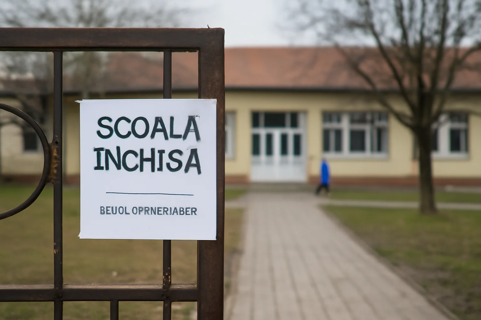 Activitatea școlară suspendată marți în județul Teleorman din cauza vremii, anunță Ministerul Educației la Alexandria