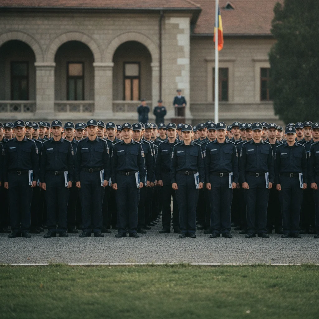 Admitere ofițeri de poliție: 160 locuri, master profesional