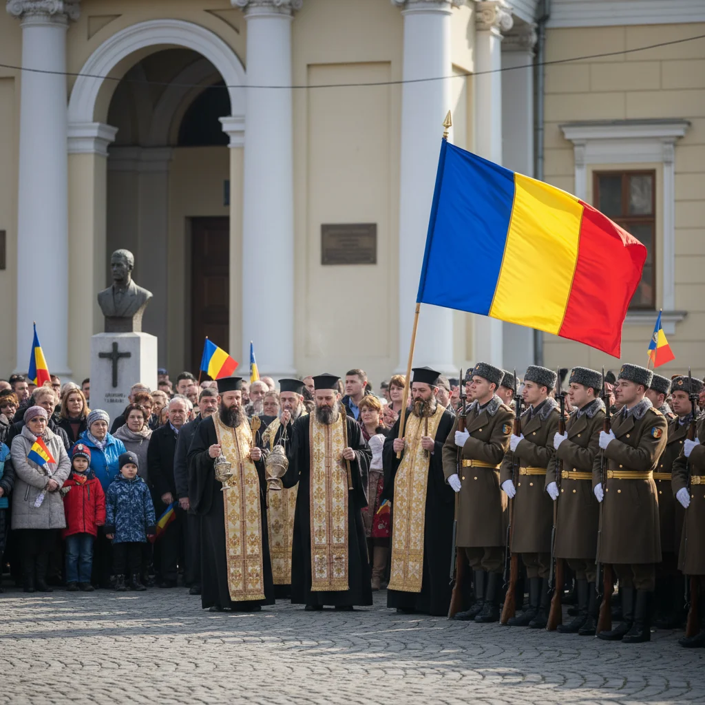 Alexandria marchează 24 ianuarie, Mica Unire a Principatelor Române, prin ceremonii militare și religioase