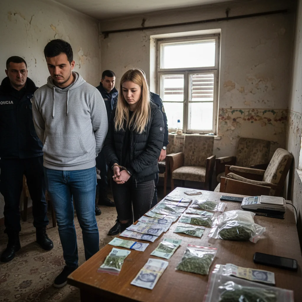 Arestați pentru trafic de droguri: doi tineri din Vitănești