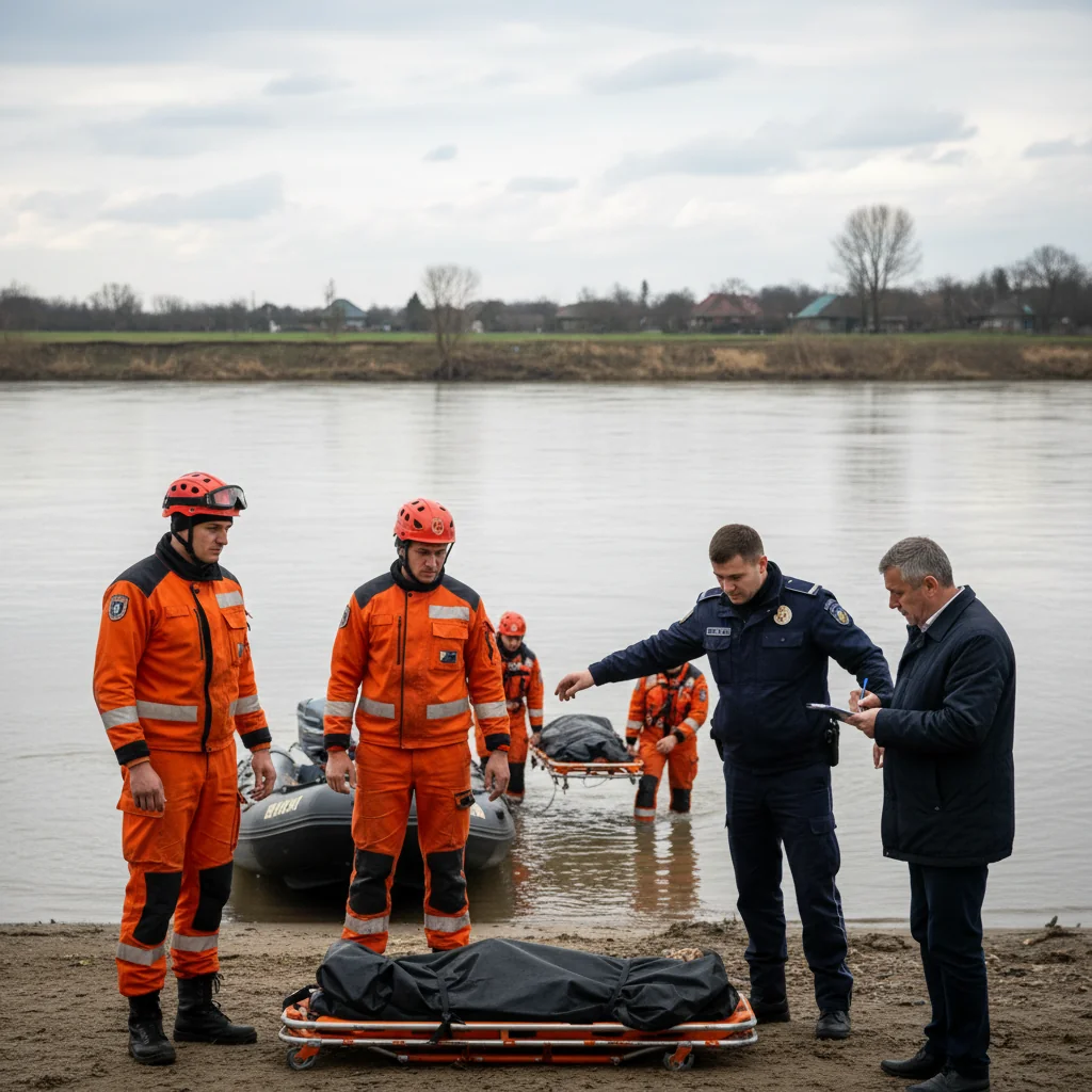 Cadavrul unui bărbat dispărut de două săptămâni, descoperit în Olt, în apropierea localității Islaz