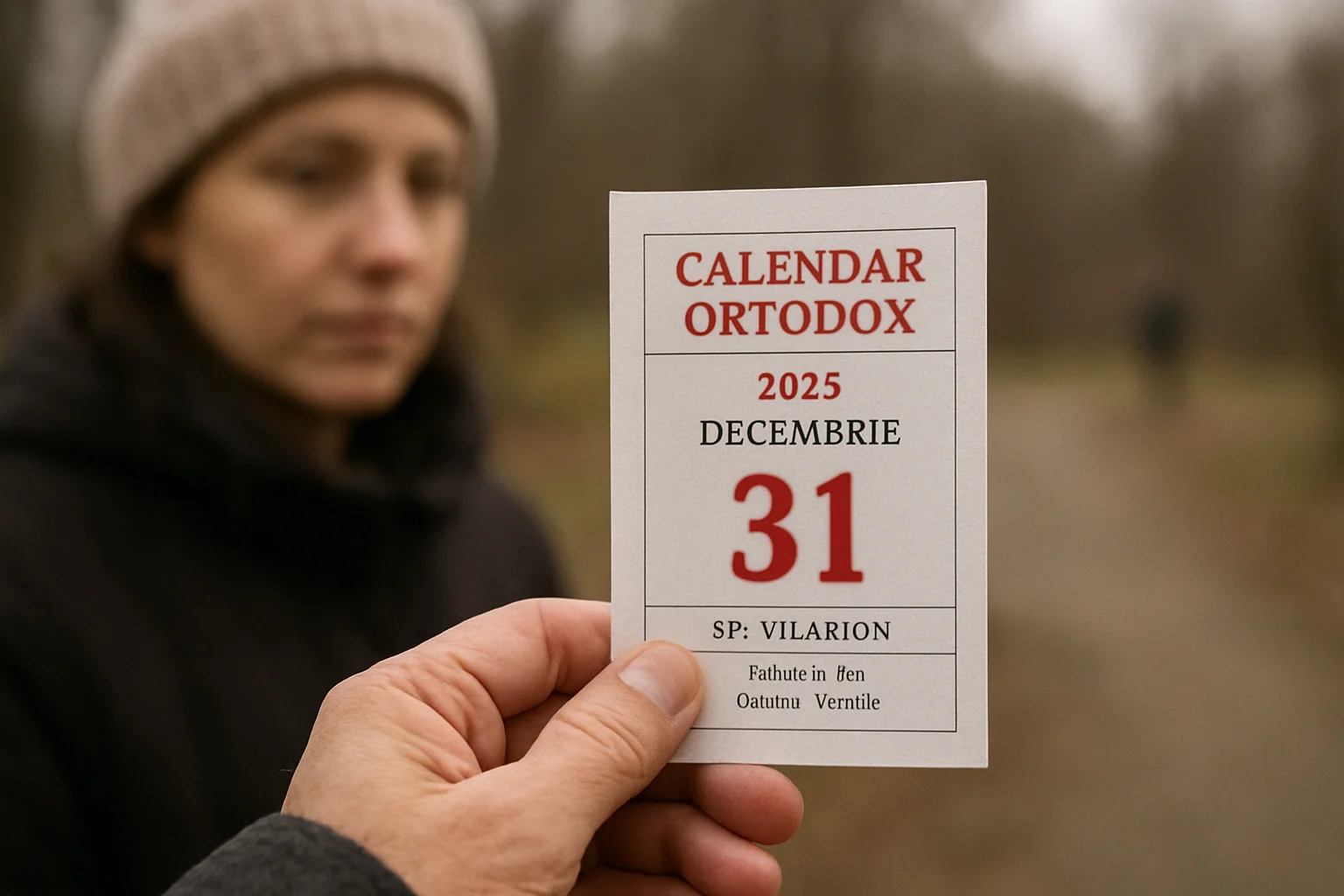 Calendar ortodox – 2025-12-31