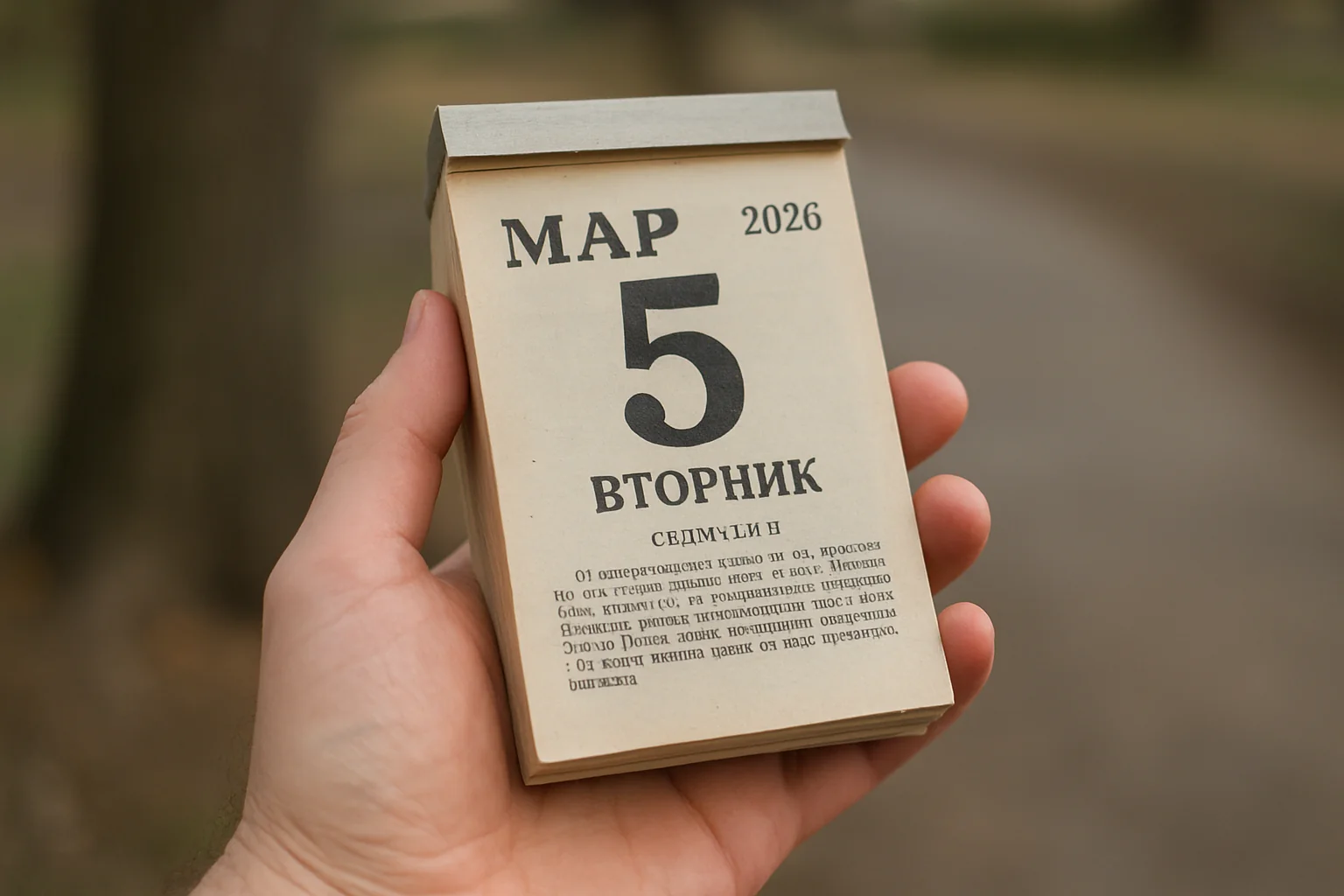 Calendar ortodox – 2026-03-05