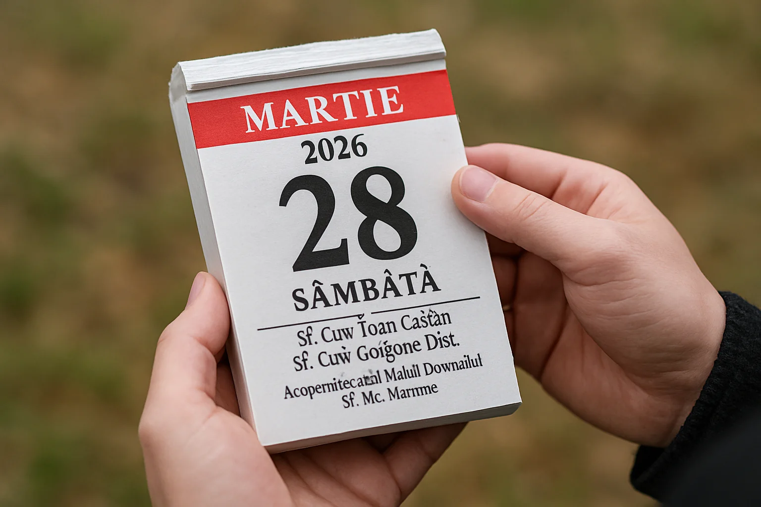 Calendar ortodox – 2026-03-28