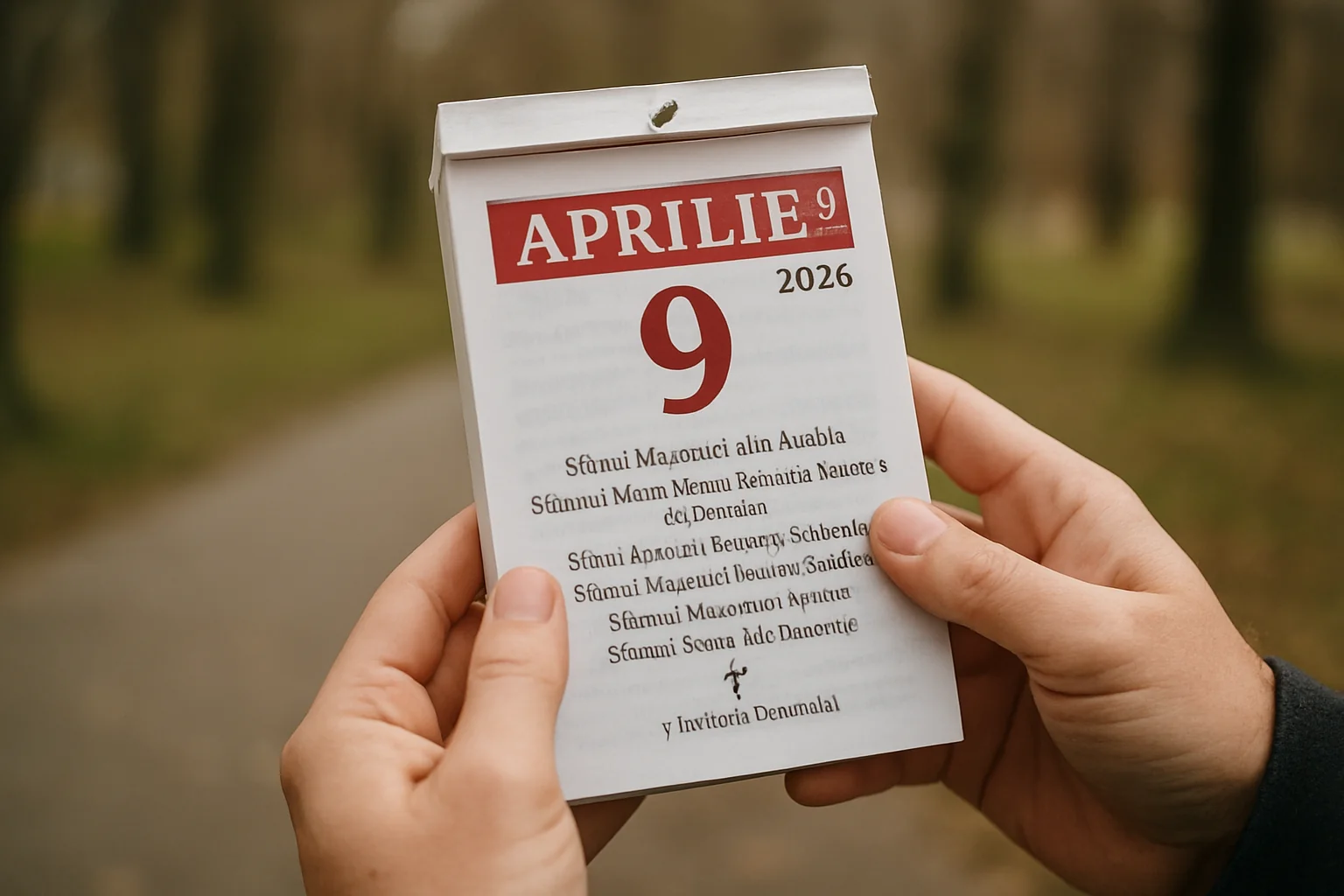 Calendar ortodox – 2026-04-09