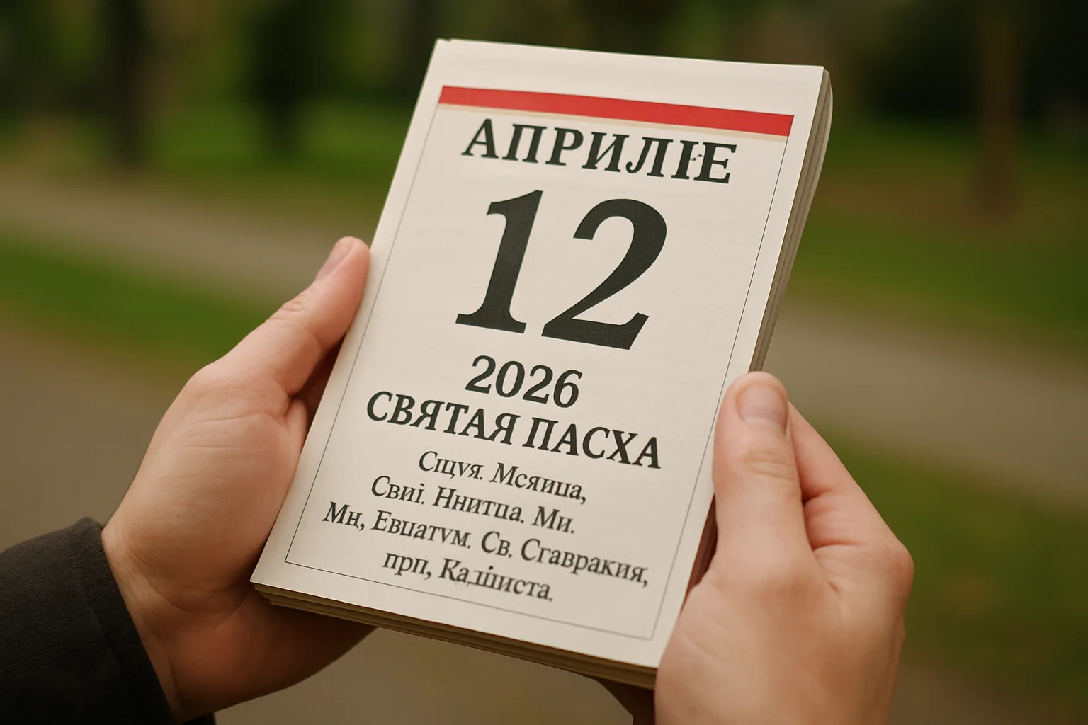 Calendar ortodox – 2026-04-12