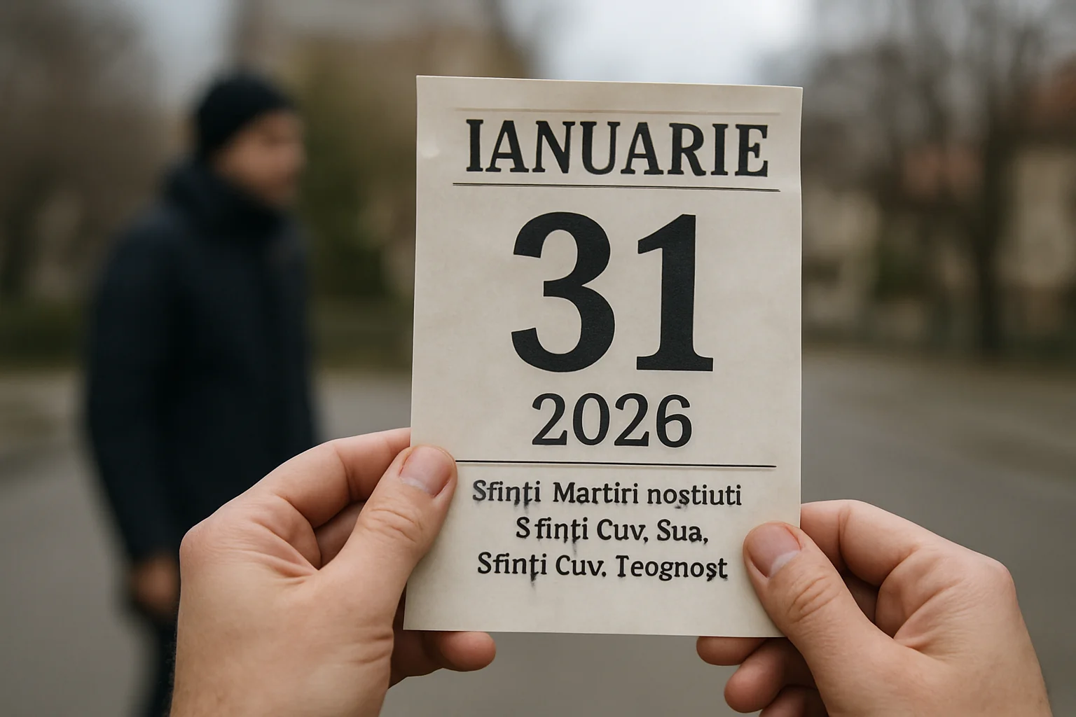 Calendar ortodox – 31 ianuarie 2026