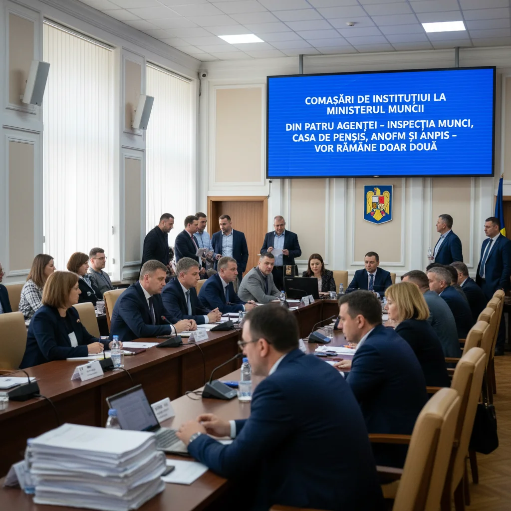 Comasări instituții la Ministerul Muncii – doar două agenții rămân