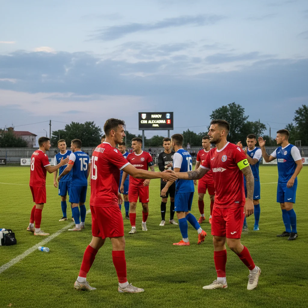 CSL Nanov încheie Liga a III-a cu un egal cu CSM Alexandria
