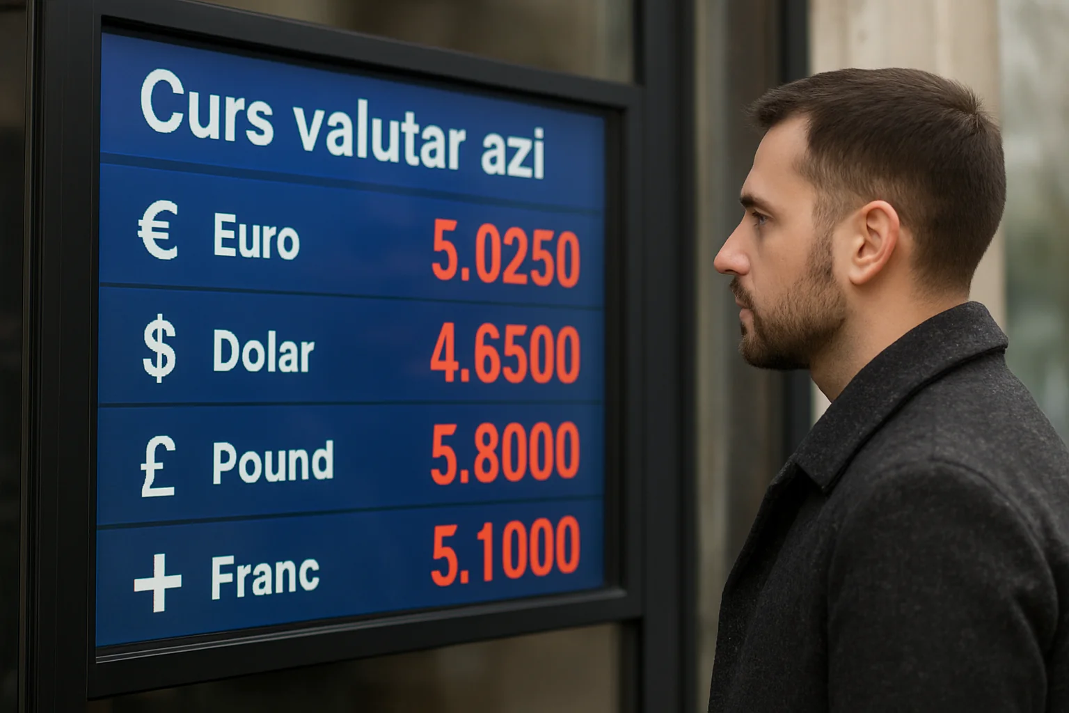 Curs valutar azi (BNR) – 2026-03-15