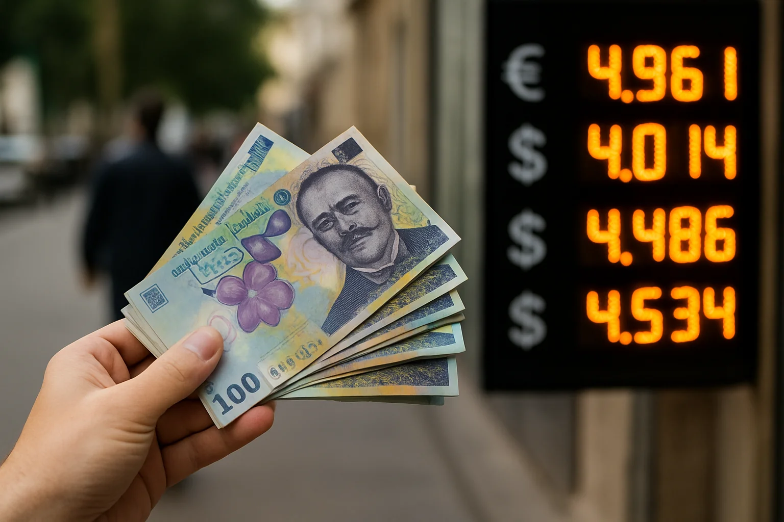 Curs valutar azi (BNR) – 2026-04-06
