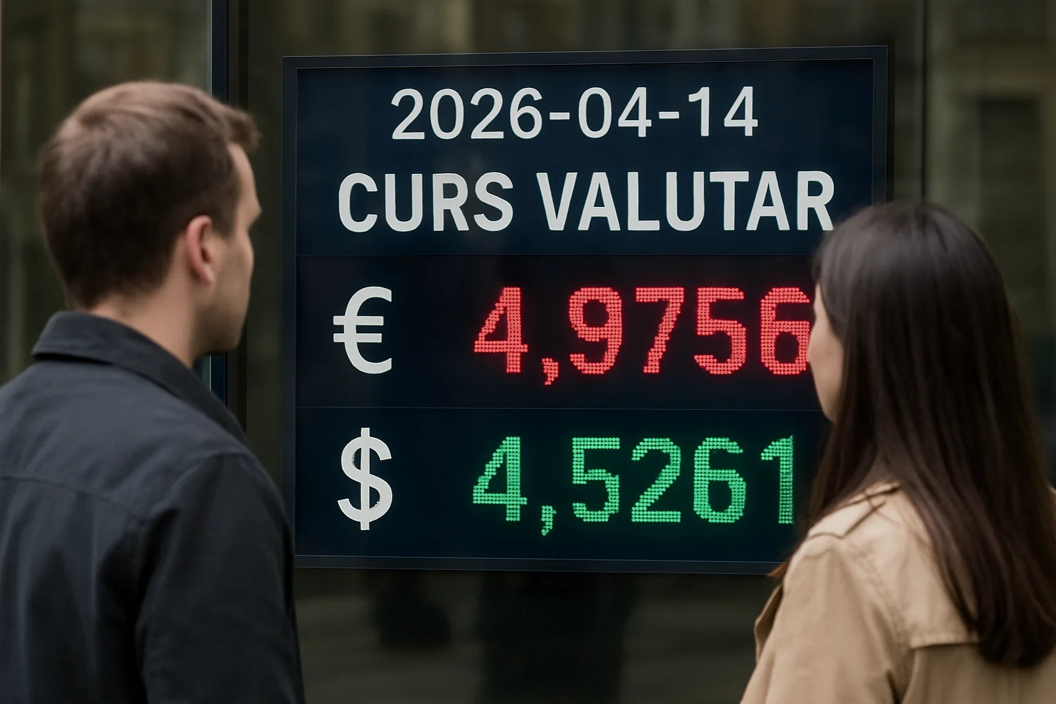 Curs valutar azi (BNR) – 2026-04-14