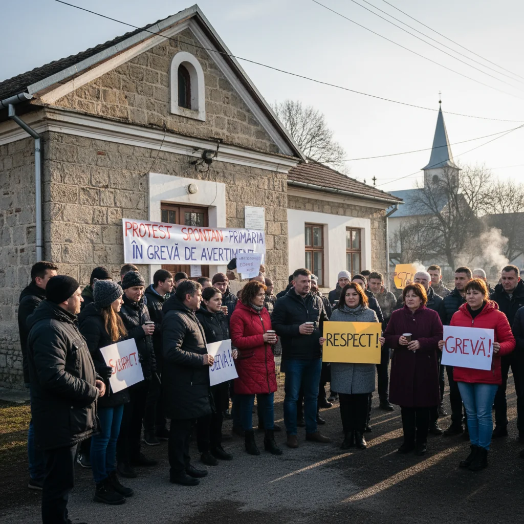 funcționarii intră în grevă de avertisment