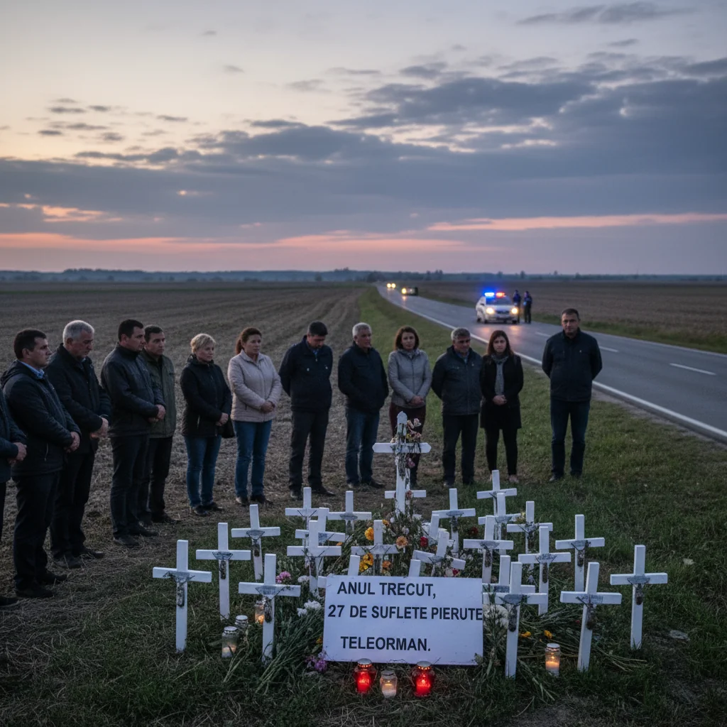 În 2023, 27 de oameni au murit în accidente de circulație pe drumurile din județul Teleorman