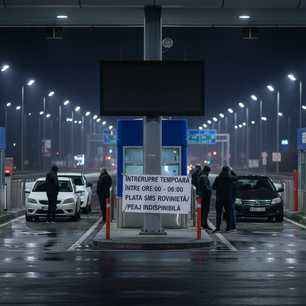 Intervenție temporară la emiterea rovinietei și peajului prin SMS