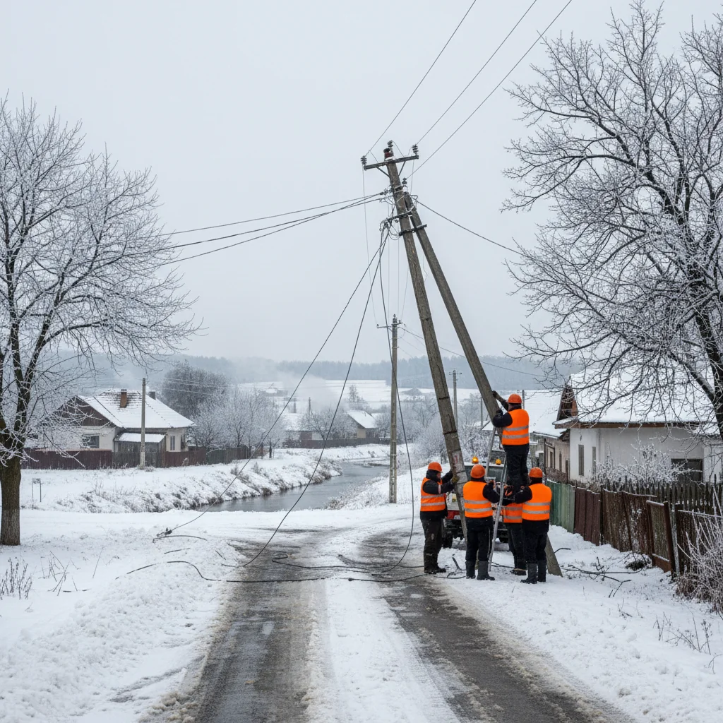 Întreruperi de energie raportate în Alexandria și Cervenia pe 15 februarie 2026