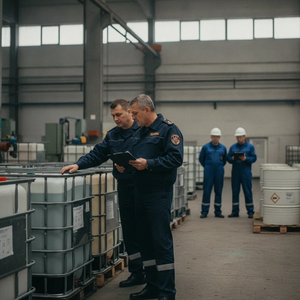 ITM Teleorman verifică angajatorii cu substanțe chimice periculoase