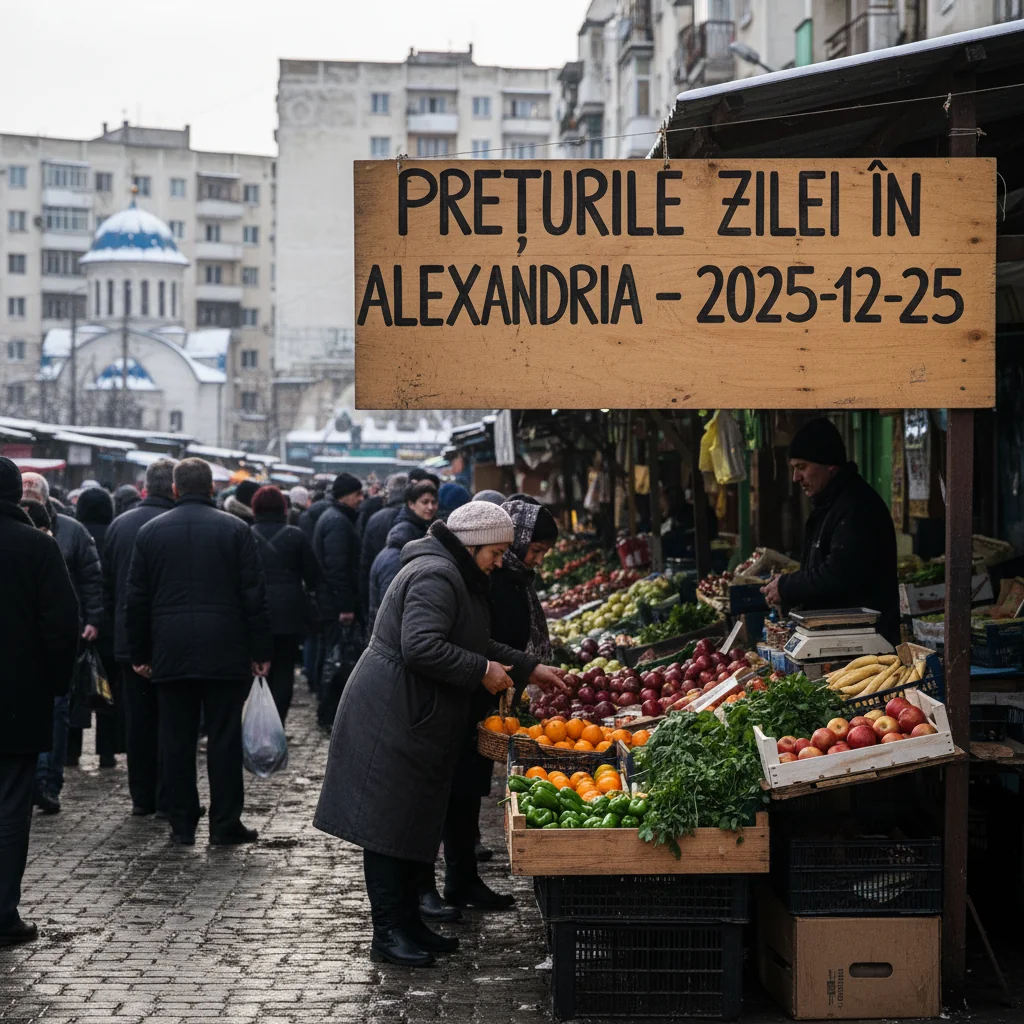 Prețurile zilei în Alexandria – 2025-12-25