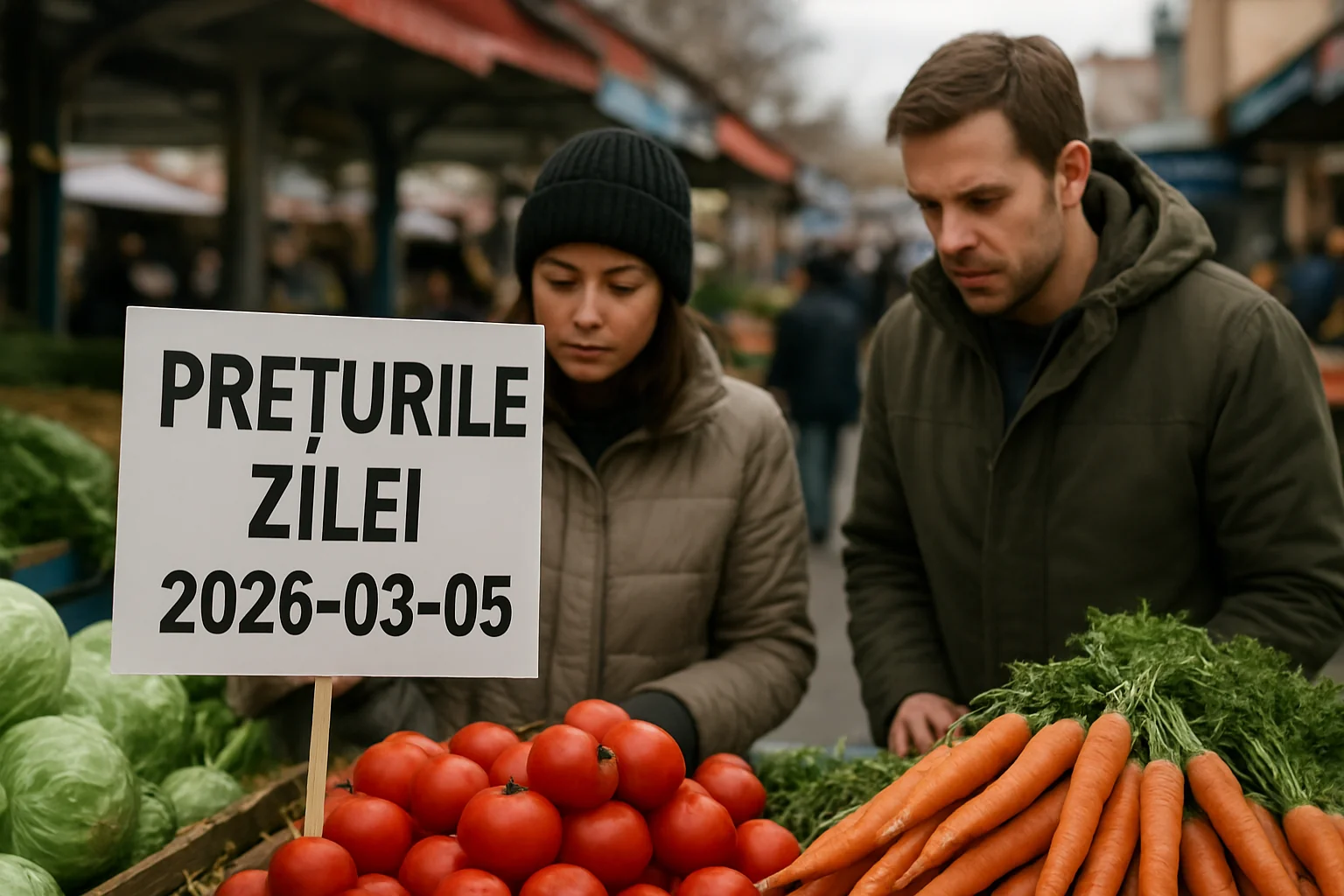 Prețurile zilei în România – 2026-03-05