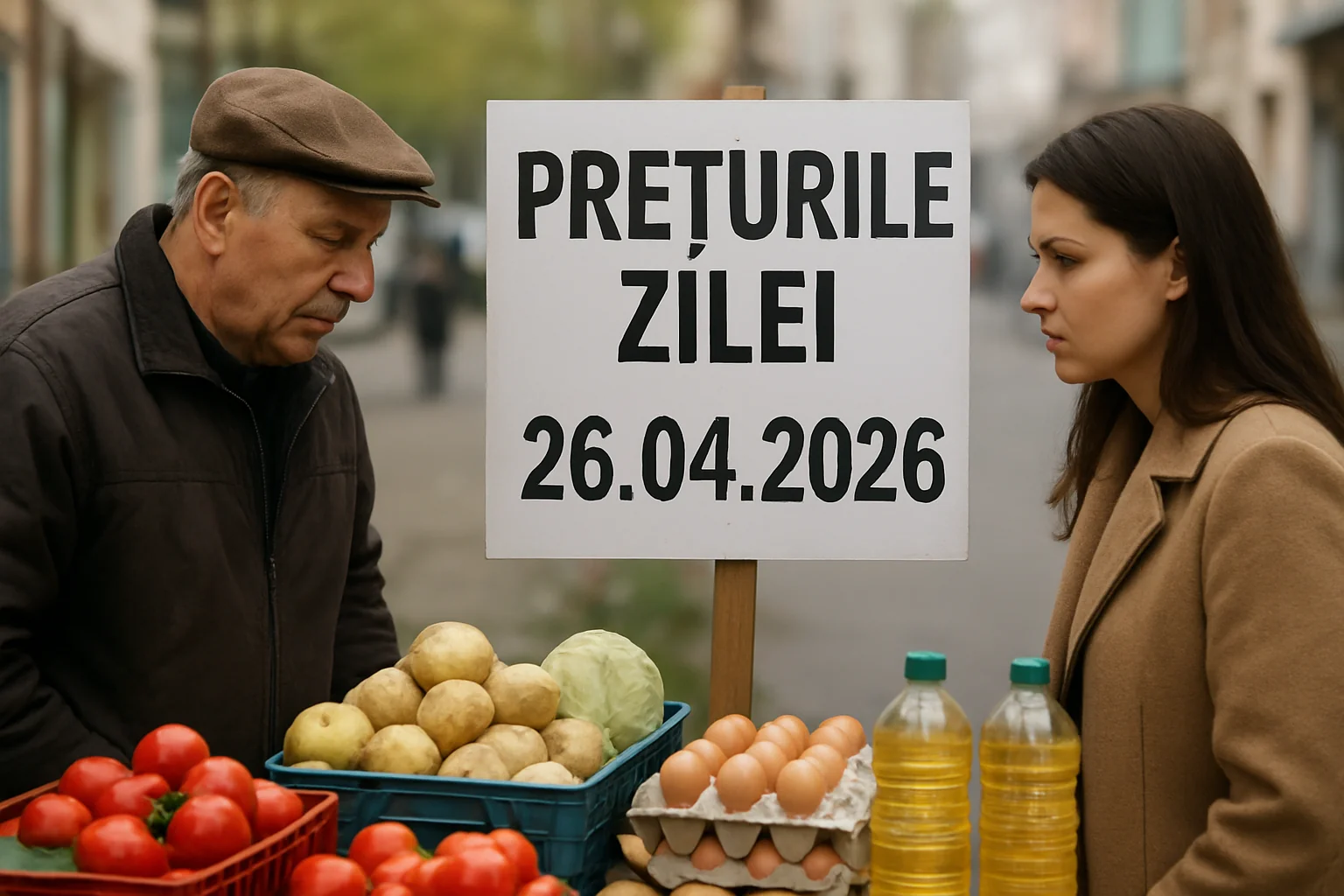 Prețurile zilei în România – 2026-04-26