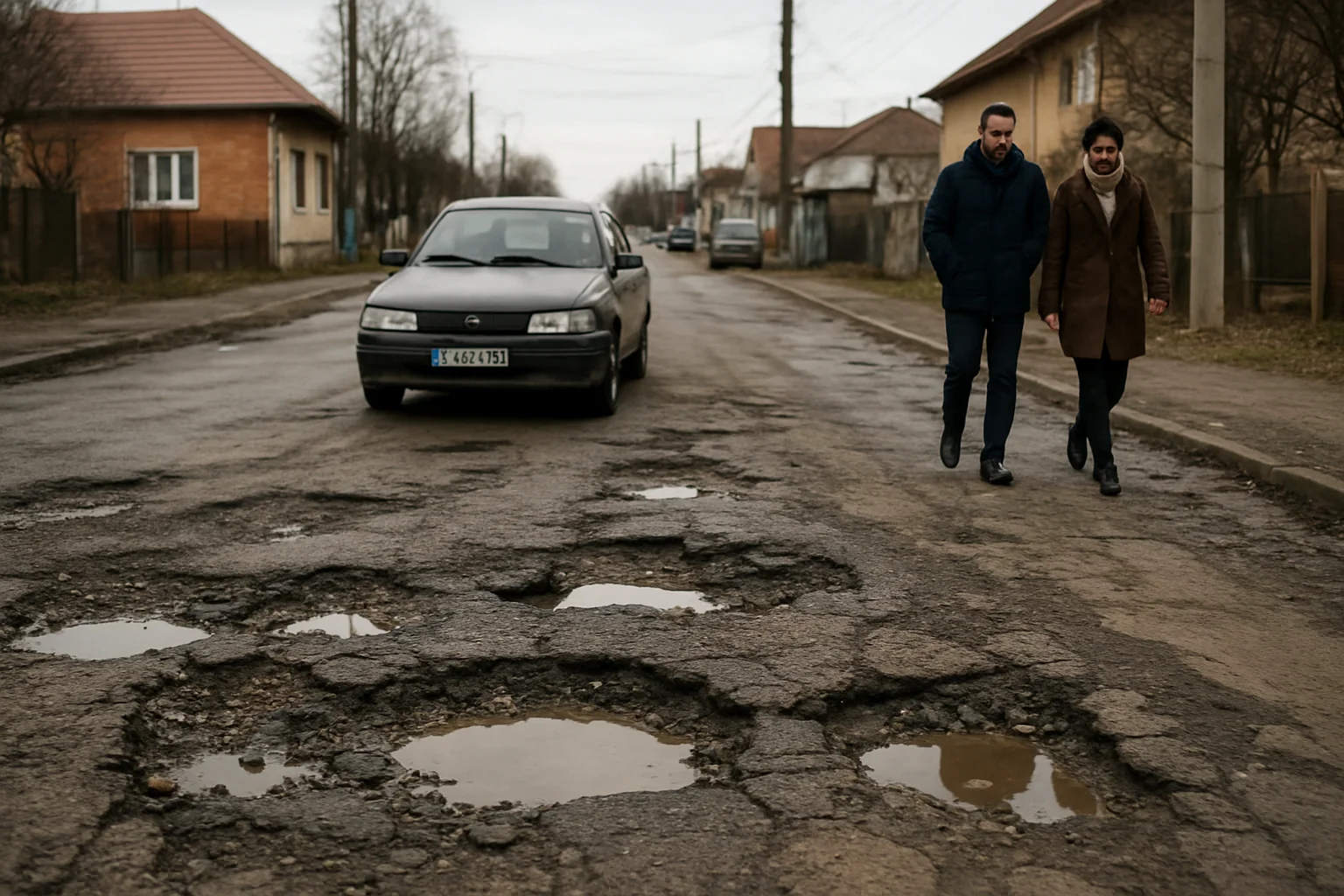Situația actuală a infrastructurii rutiere în Alexandria – 2026-02-06