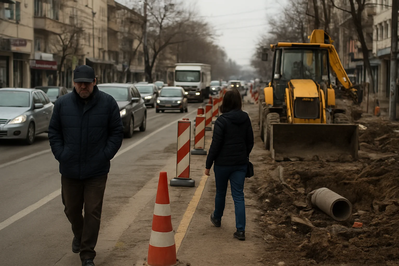 Situația actuală a traficului și lucrărilor publice în Alexandria – 10 martie 2026