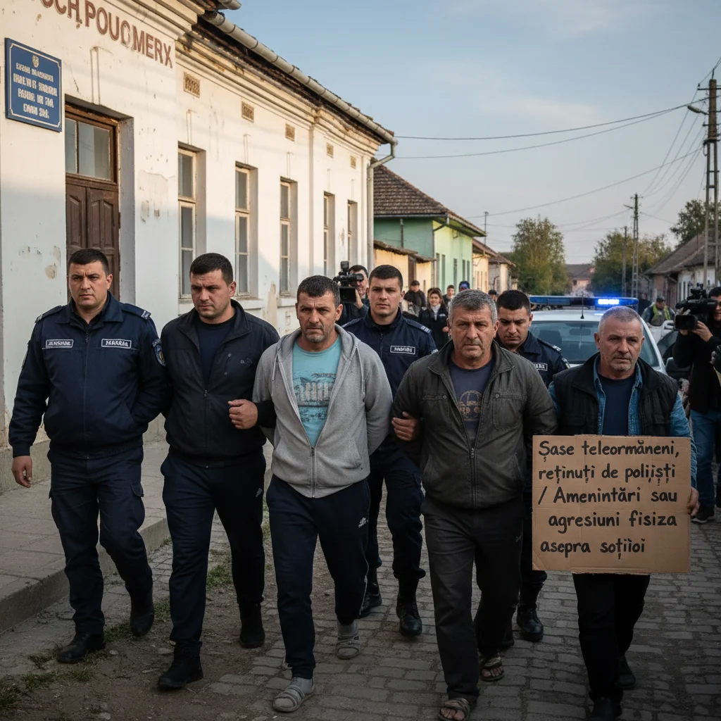 Teleormăneni reținuți pentru amenințări sau agresiuni fizice