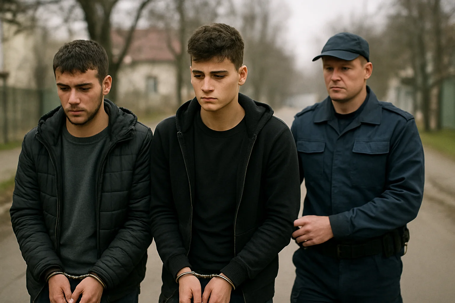 Trei tineri din Beuca, reținuți pentru furt și distrugere